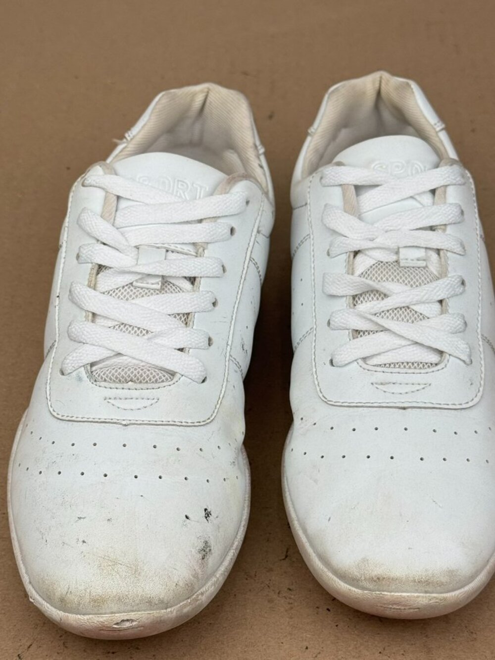 Capezio DS11 Fierce Dansneaker White No  Tag See Management Women US 6.5 Damaged